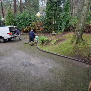 garden set up for work