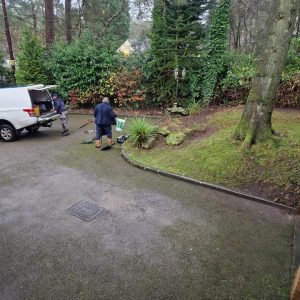 garden set up for work