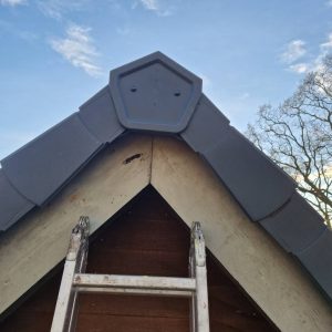 roof front replaced