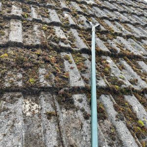 roof cleared